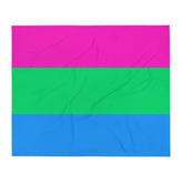 Polysexual Flag Throw Blanket